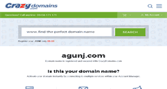 Desktop Screenshot of agunj.com