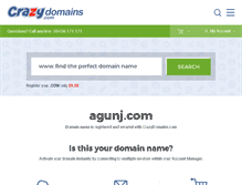 Tablet Screenshot of agunj.com
